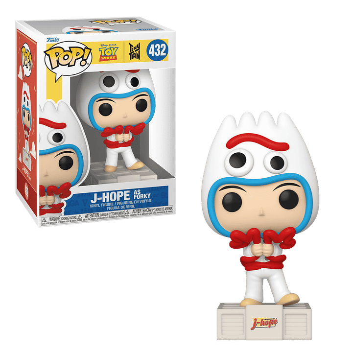 J-Hope As Forky Funko Pop BTS Toy Story TinyTAN 432 1