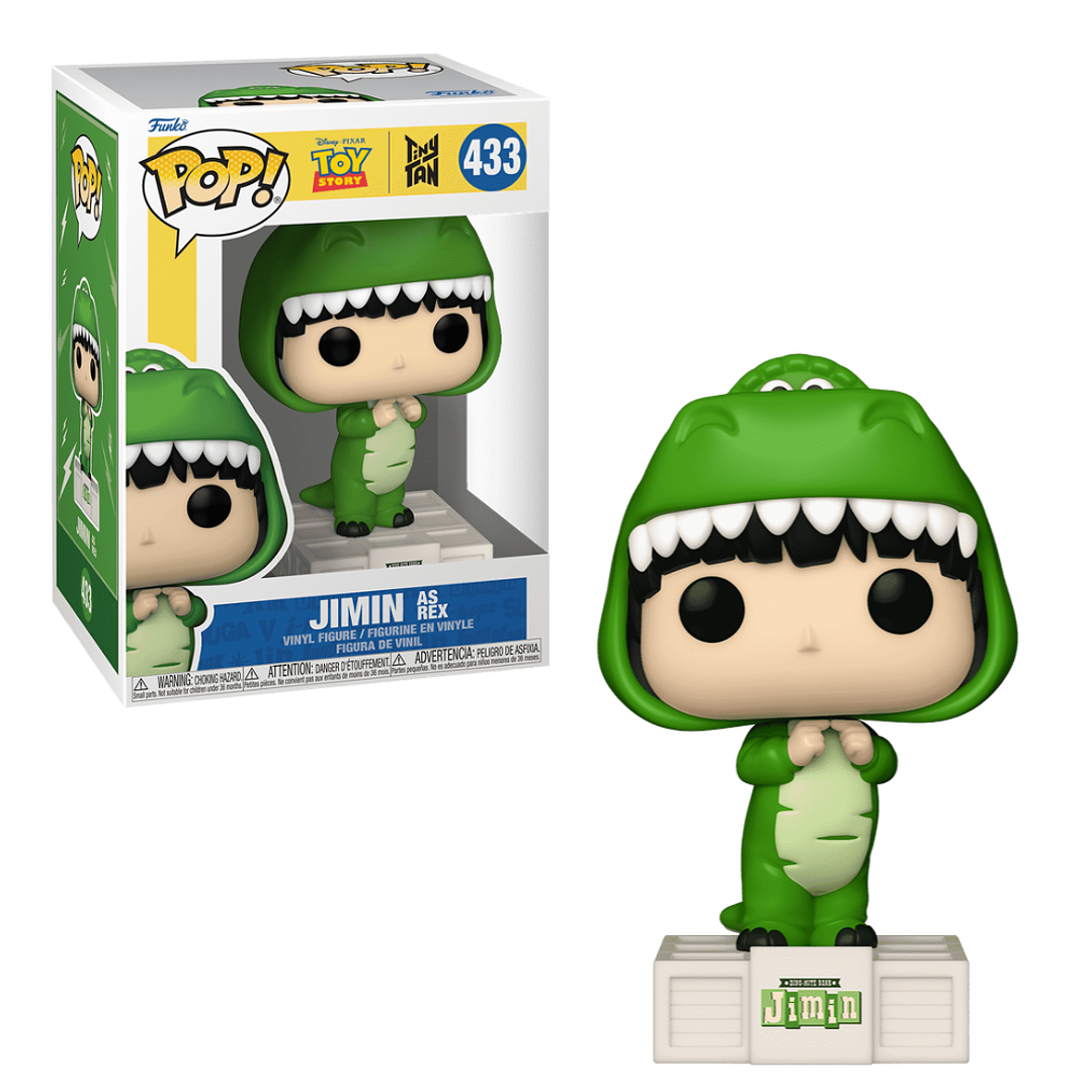 Jimin As Rex Funko Pop BTS Toy Story TinyTAN 433 1