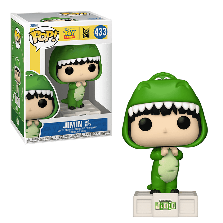 Jimin As Rex Funko Pop BTS Toy Story TinyTAN 433 1