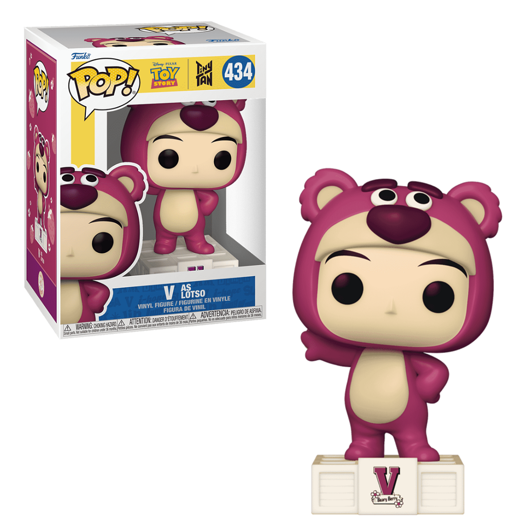 V As Lotso Funko Pop BTS Toy Story TinyTAN 434 1