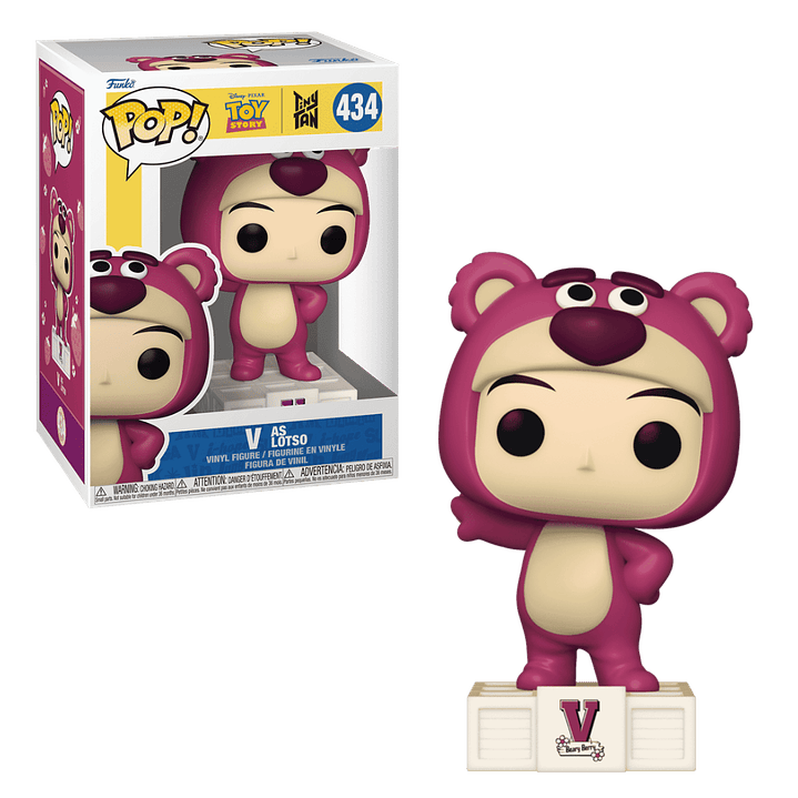 V As Lotso Funko Pop BTS Toy Story TinyTAN 434 1