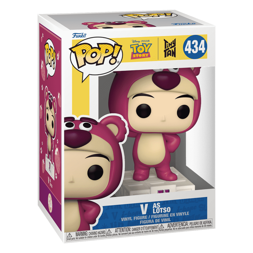 V As Lotso Funko Pop BTS Toy Story TinyTAN 434 3