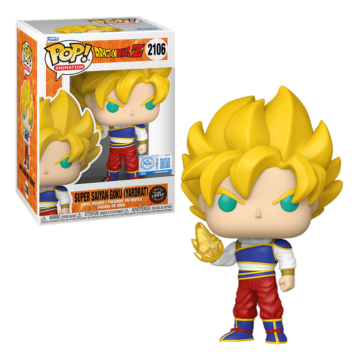 Super Saiyan Goku Yardrat Funko Pop Dragon Ball Z 2106 Toy Temple Chase 1