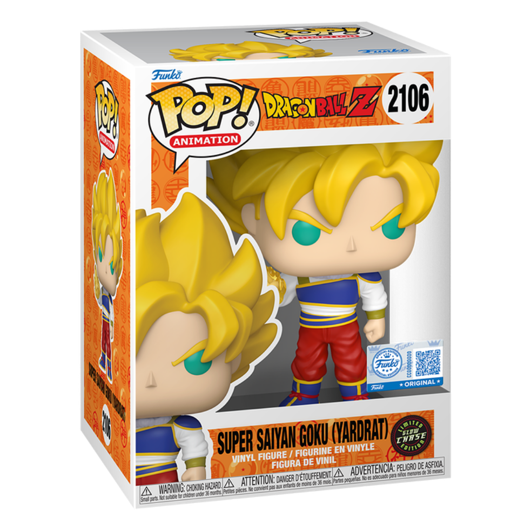 Super Saiyan Goku Yardrat Funko Pop Dragon Ball Z 2106 Toy Temple Chase 4