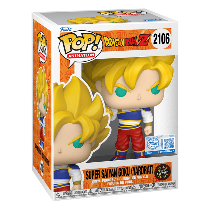 Super Saiyan Goku Yardrat Funko Pop Dragon Ball Z 2106 Toy Temple Chase 4