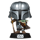 Mandalorian With Grogu Funko Pop Star Wars 772 Funko Shop - Miniatura 2