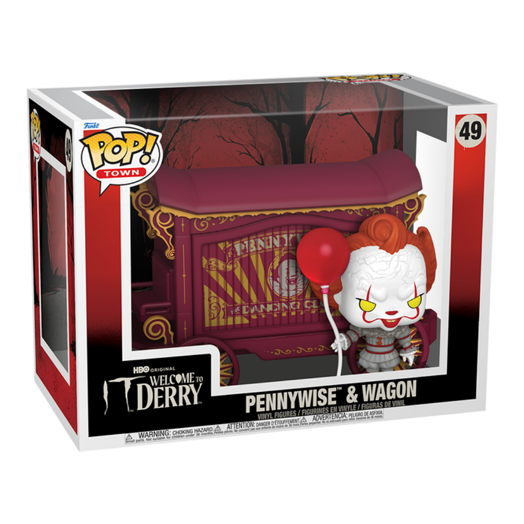 Pennywise & Wagon Funko Pop It Welcome To Derry 49 3