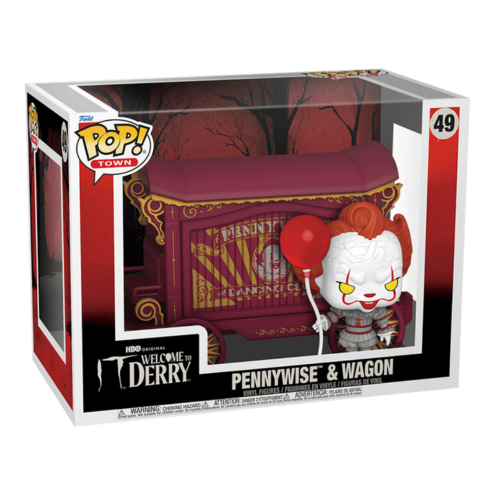 Pennywise & Wagon Funko Pop It Welcome To Derry 49 3