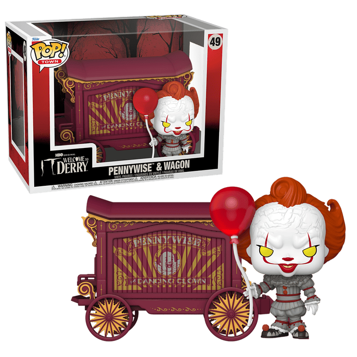 Pennywise & Wagon Funko Pop It Welcome To Derry 49 1