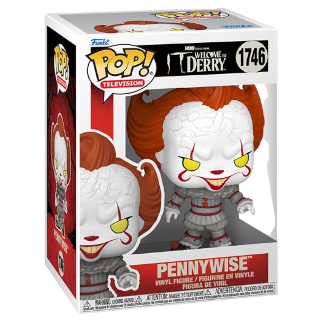 Pennywise Funko Pop It Welcome To Derry 1746 2