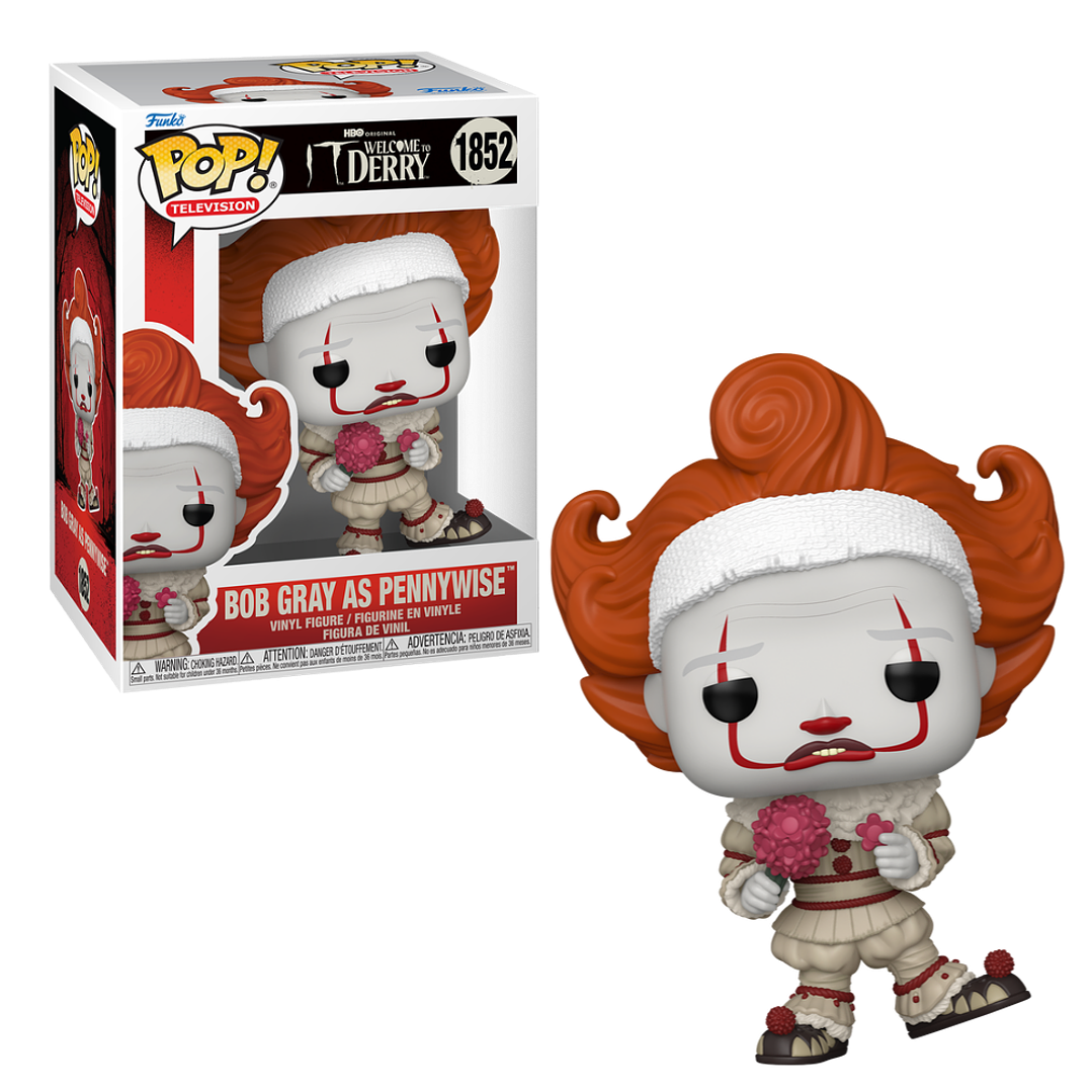 Bob Gray As Pennywise Funko Pop It Welcome To Derry 1852 1