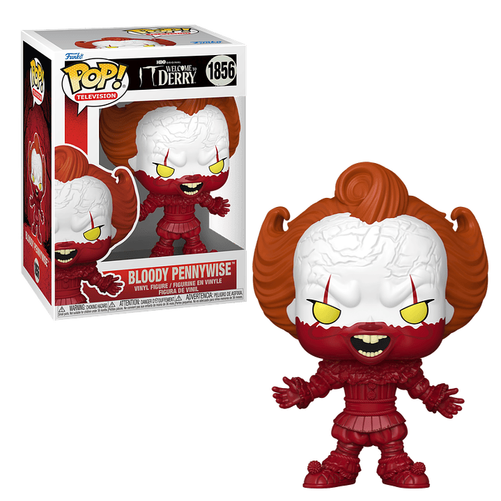 Bloody Pennywise Funko Pop It Welcome To Derry 1856 1