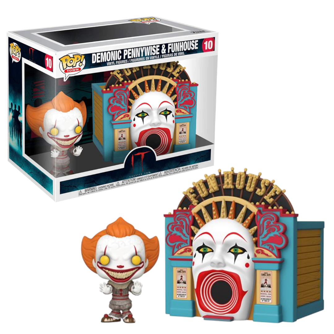 Demonic Pennywise & Funhouse Funko Pop It 10 1