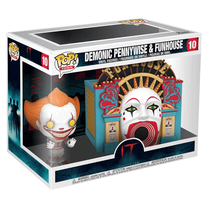 Demonic Pennywise & Funhouse Funko Pop It 10 3