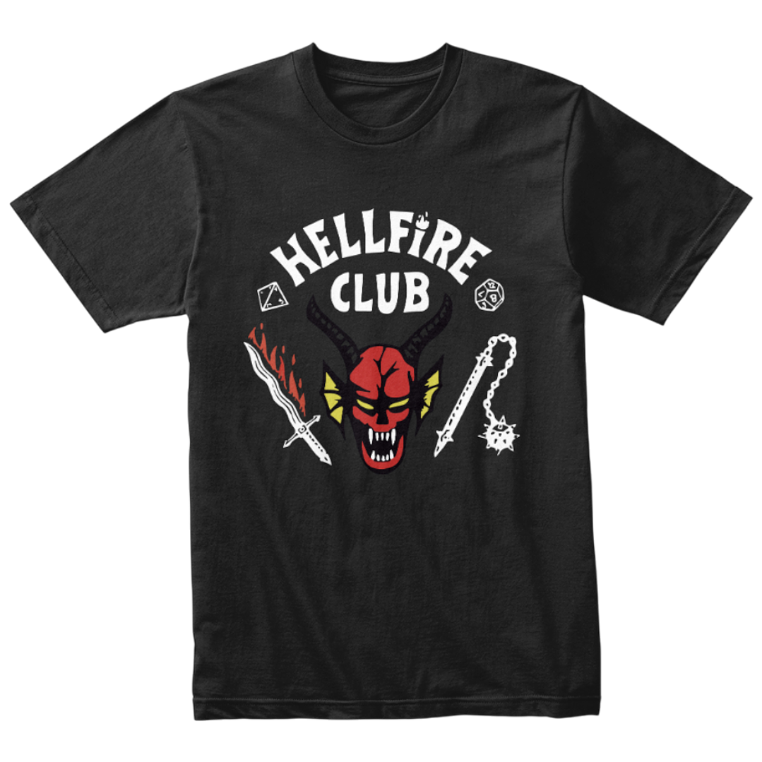 Camiseta Hellfire Club Stranger Things 1