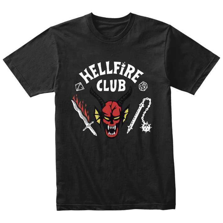 Camiseta Hellfire Club Stranger Things 1