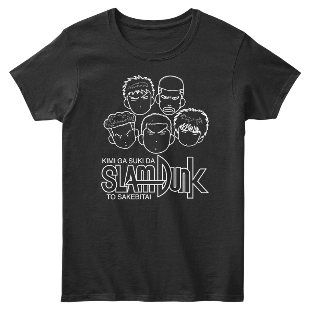 Camiseta Mujer Kimi Ga Suki Da Slam Dunk 1