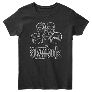 Camiseta Mujer Kimi Ga Suki Da Slam Dunk