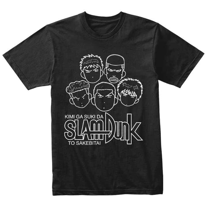 Camiseta Kimi Ga Suki Da Slam Dunk 1