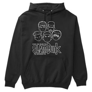 Hoodie Kimi Ga Suki Da Slam Dunk