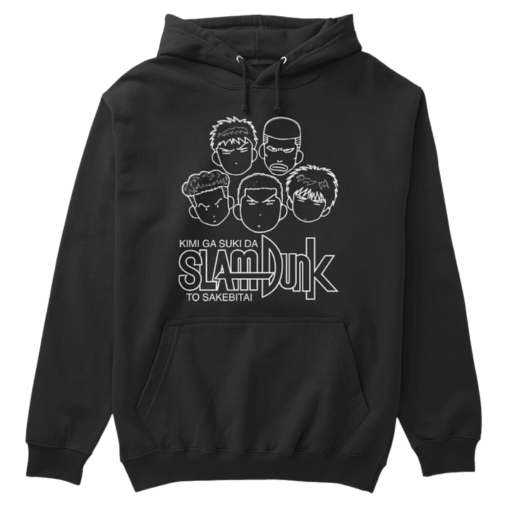 Hoodie Kimi Ga Suki Da Slam Dunk 1