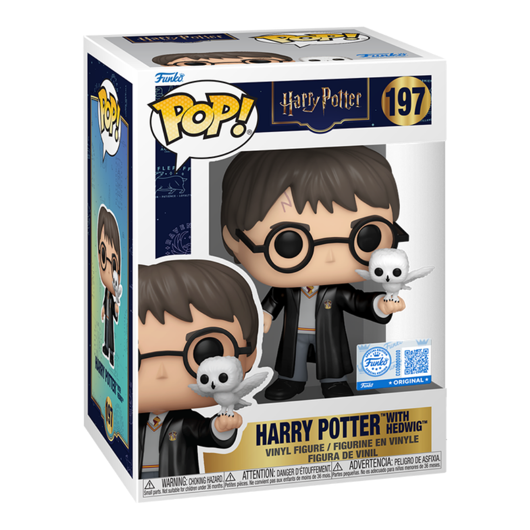 Harry Potter With Hedwig Funko Pop 197 Walmart 3
