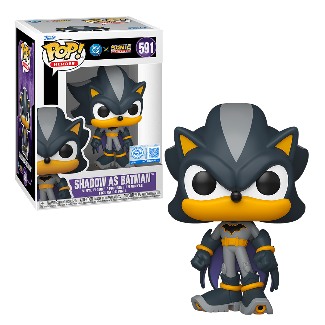 Shadow As Batman Funko Pop DC x Sonic The Hedgehog 591 Target 1