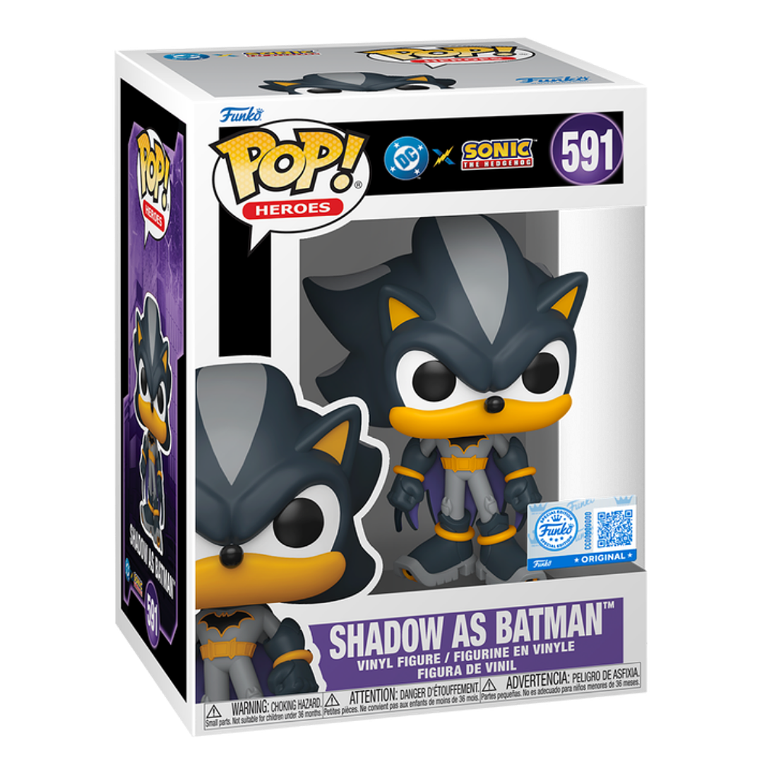 Shadow As Batman Funko Pop DC x Sonic The Hedgehog 591 Target 3