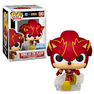 Sonic As The Flash Funko Pop DC x Sonic The Hedgehog 593 Target