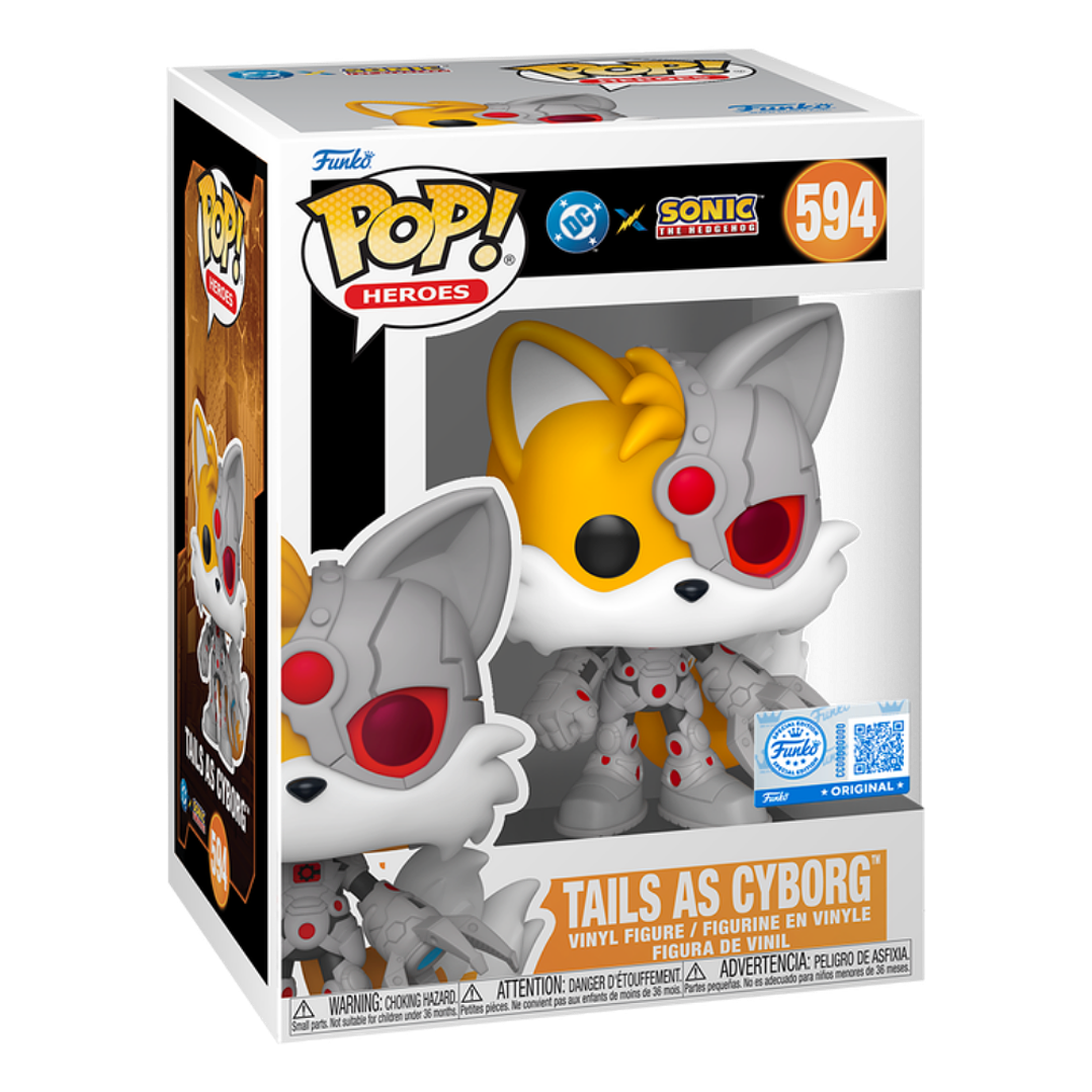 Tails As Cyborg Funko Pop DC x Sonic The Hedgehog 594 Target 3