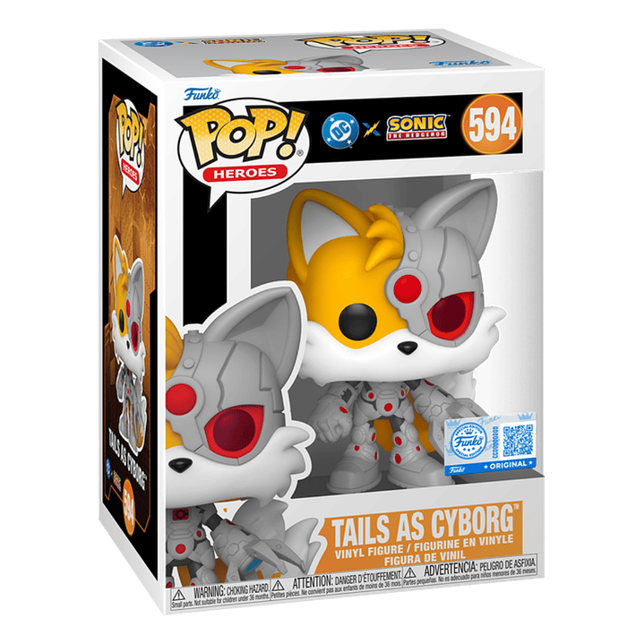 Tails As Cyborg Funko Pop DC x Sonic The Hedgehog 594 Target 3