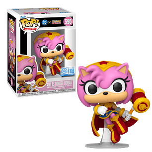 Amy As Wonder Woman Funko Pop DC x Sonic The Hedgehog 595 Target