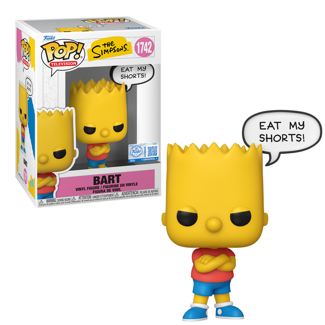 Bart Funko Pop The Simpsons 1742 Specialty Series 1
