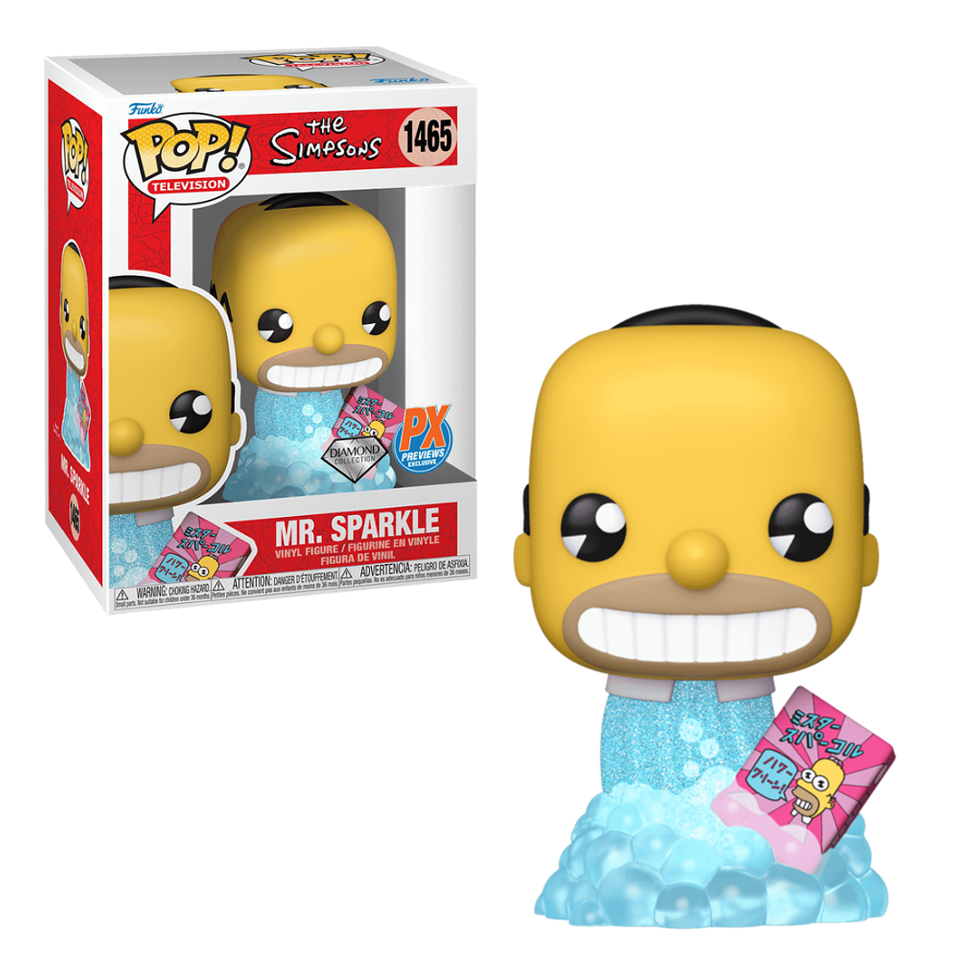 Mr Sparkle Funko Pop The Simpsons 1465 PX 1