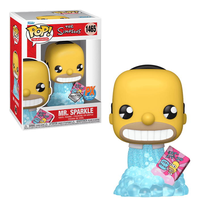 Mr Sparkle Funko Pop The Simpsons 1465 PX 1