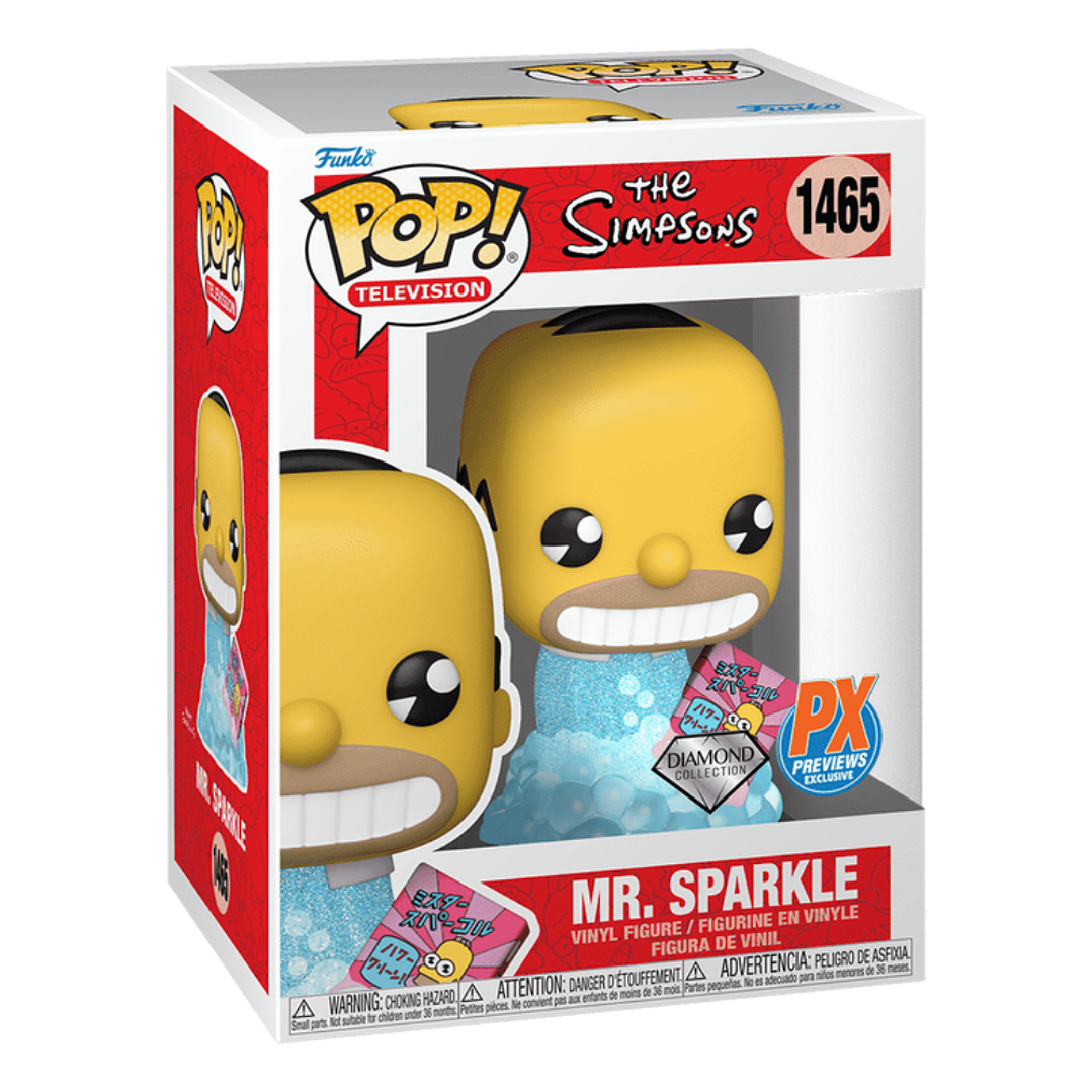 Mr Sparkle Funko Pop The Simpsons 1465 PX 3