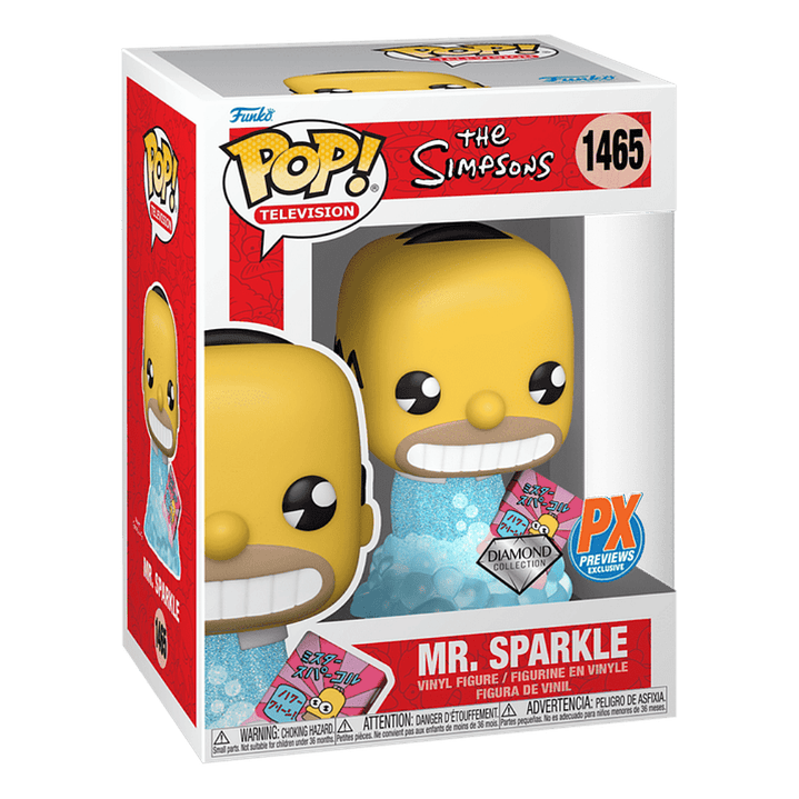 Mr Sparkle Funko Pop The Simpsons 1465 PX 3