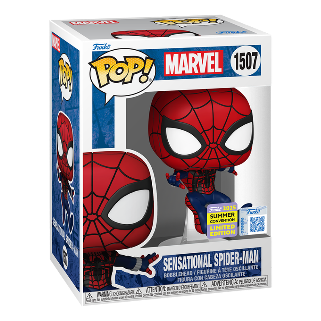 Sensational Spider-Man Funko Pop Marvel 1507 SDCC 2025 3