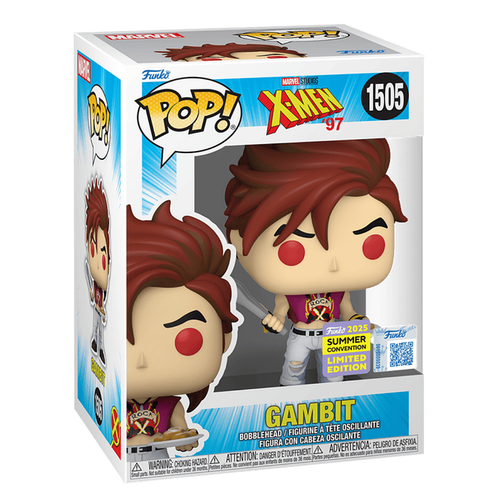 Gambit Funko Pop X-Men 97 1505 SDCC 2025 3