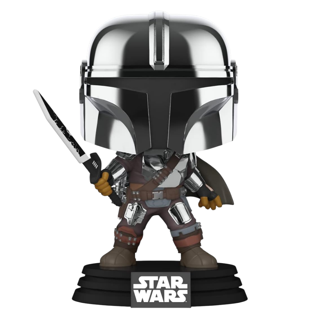 The Mandalorian With Darksaber Funko Pop Star Wars 491 Volcano X 3
