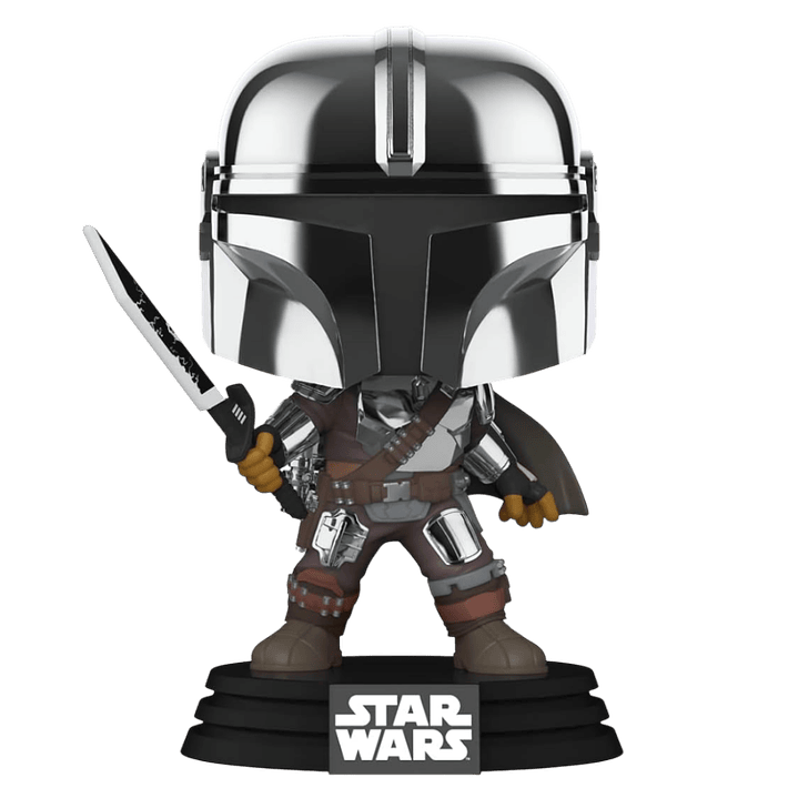 The Mandalorian With Darksaber Funko Pop Star Wars 491 Volcano X 3