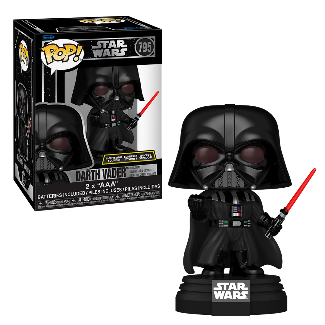 Darth Vader Funko Pop Star Wars 795 Lights & Sounds 1