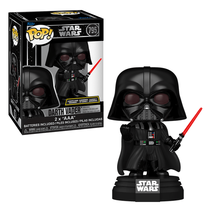 Darth Vader Funko Pop Star Wars 795 Lights & Sounds 1