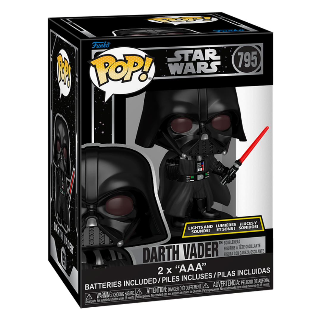 Darth Vader Funko Pop Star Wars 795 Lights & Sounds 4