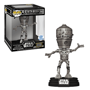 IG-12 With Grogu Funko Pop Star Wars 720 Funko Shop Lights & Sounds