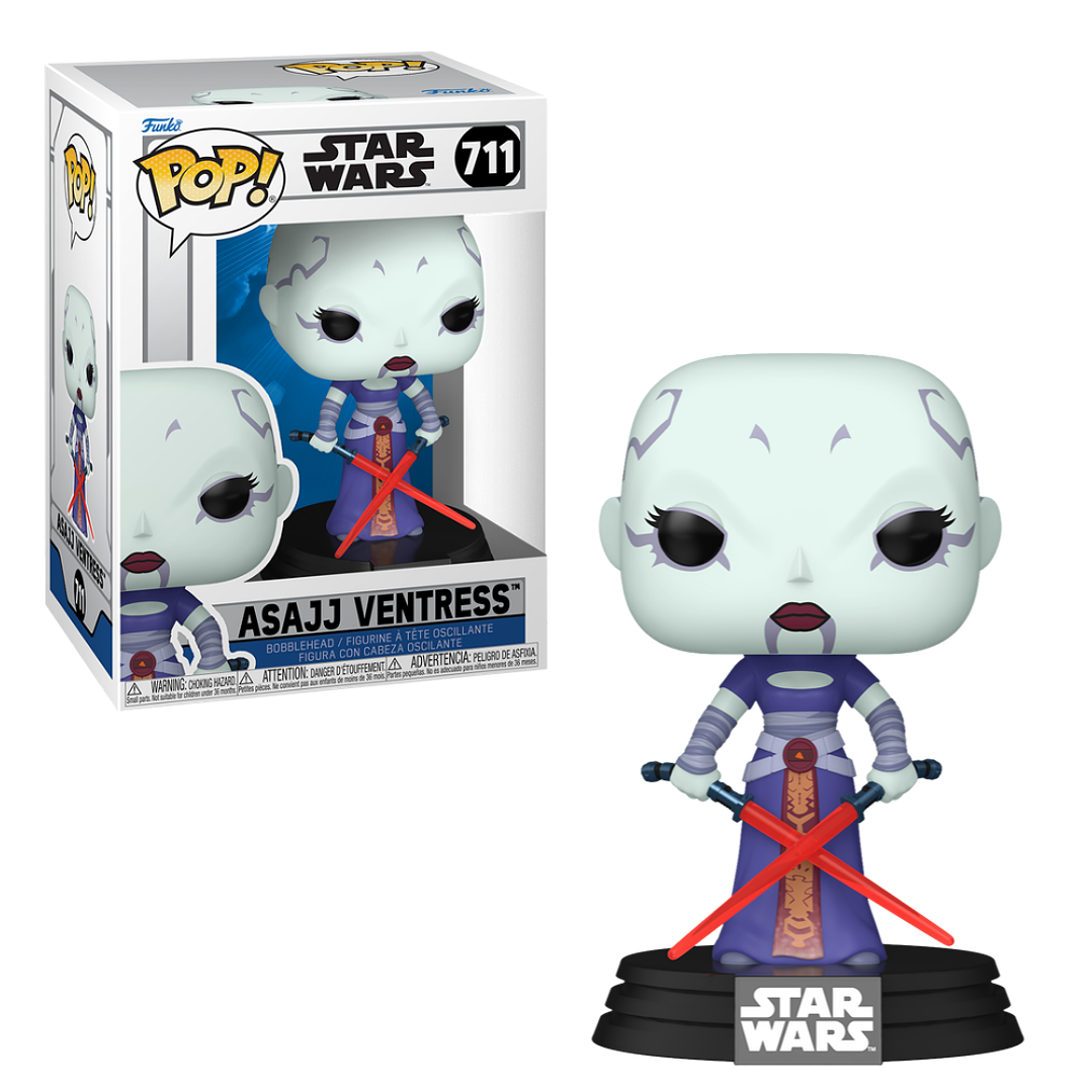 Asajj Ventress Funko Pop Star Wars 711 1