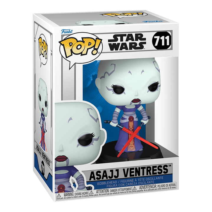 Asajj Ventress Funko Pop Star Wars 711 3