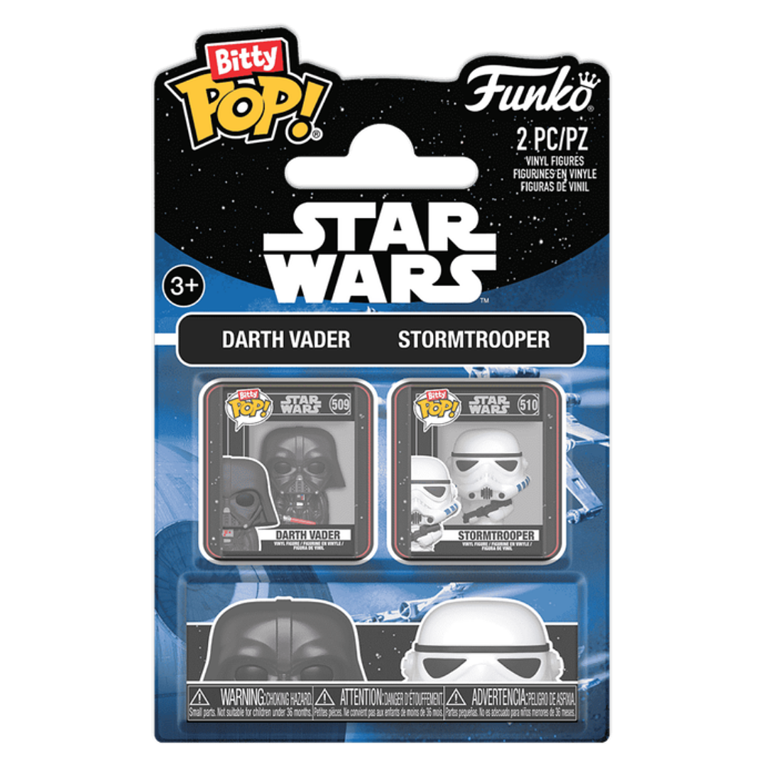 Darth Vader & Stormtrooper Funko Bitty Pop Star Wars 2-Pack 1