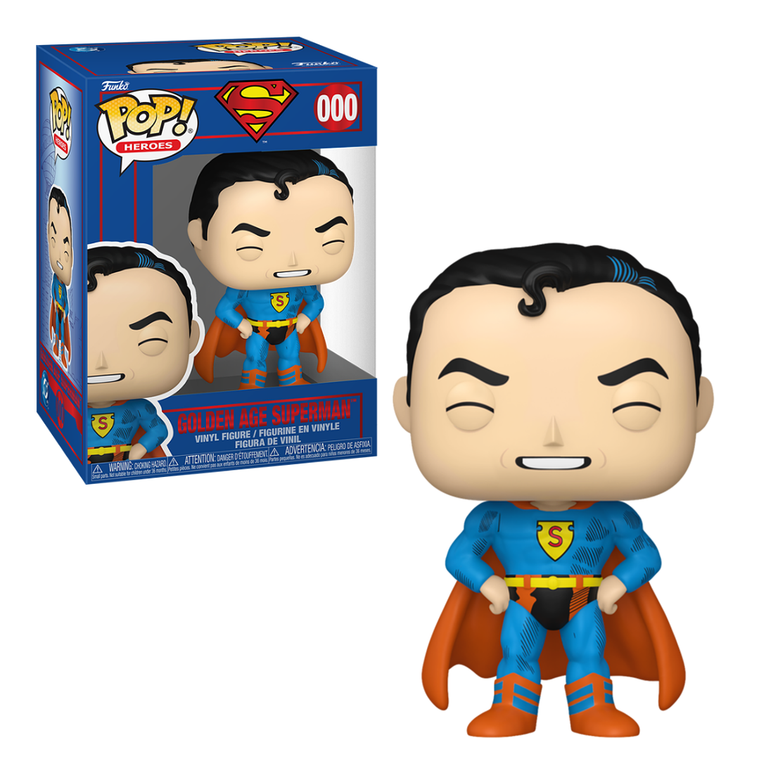 Golden Age Superman Funko Pop Superman 609 1