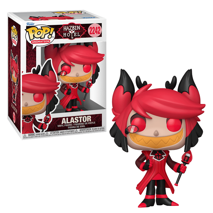 Alastor Funko Pop Hazbin Hotel 2242 1